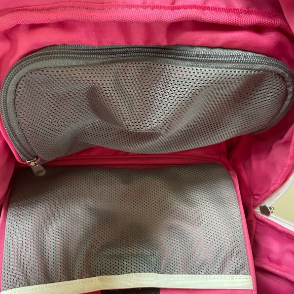 Six Pack Prodigy Fitness Gray and Pink Bag, Backpack, Meal Storage - Picture 16 of 16
